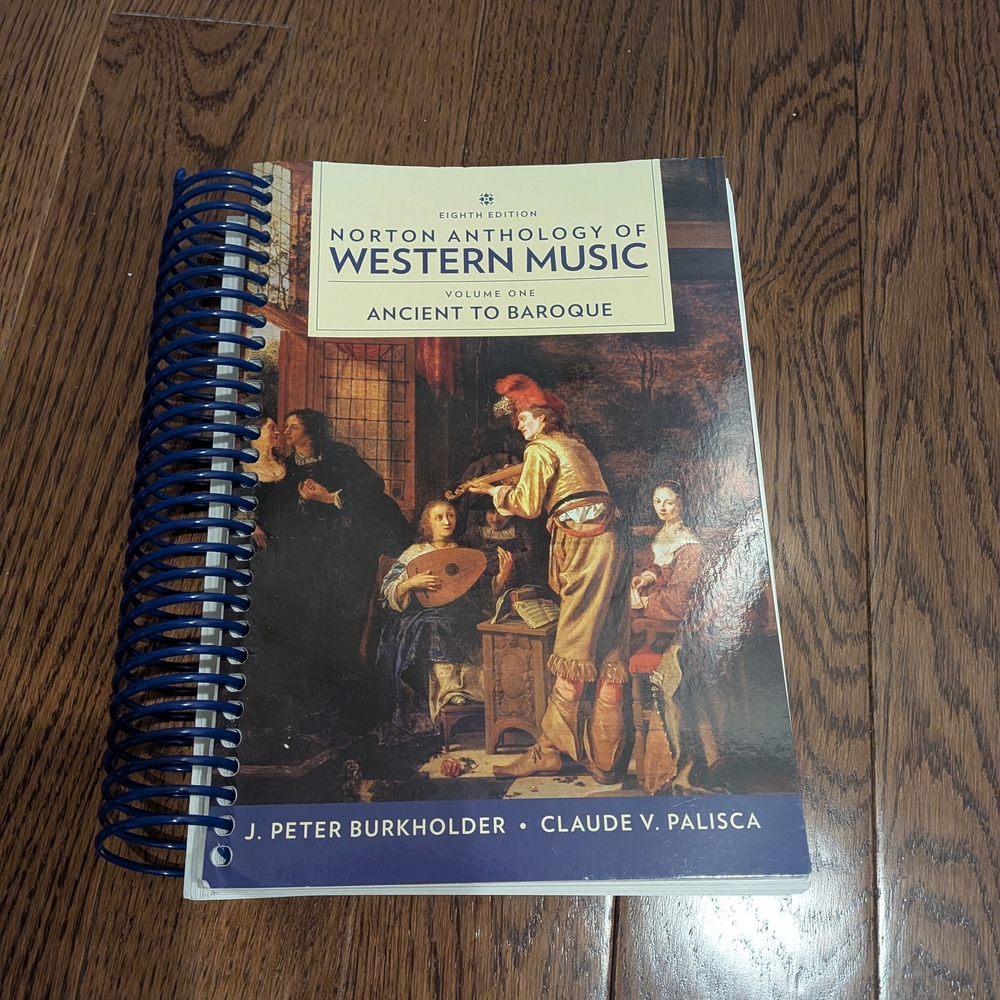 Anthology of Western Music - Volume One Ancient To Baroque